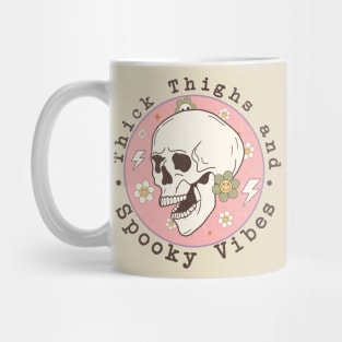 Thick Thighs and Spooky Vibes Mug